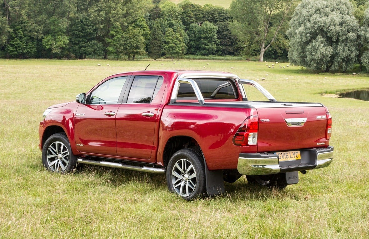 Toyota Hilux Rear Side View