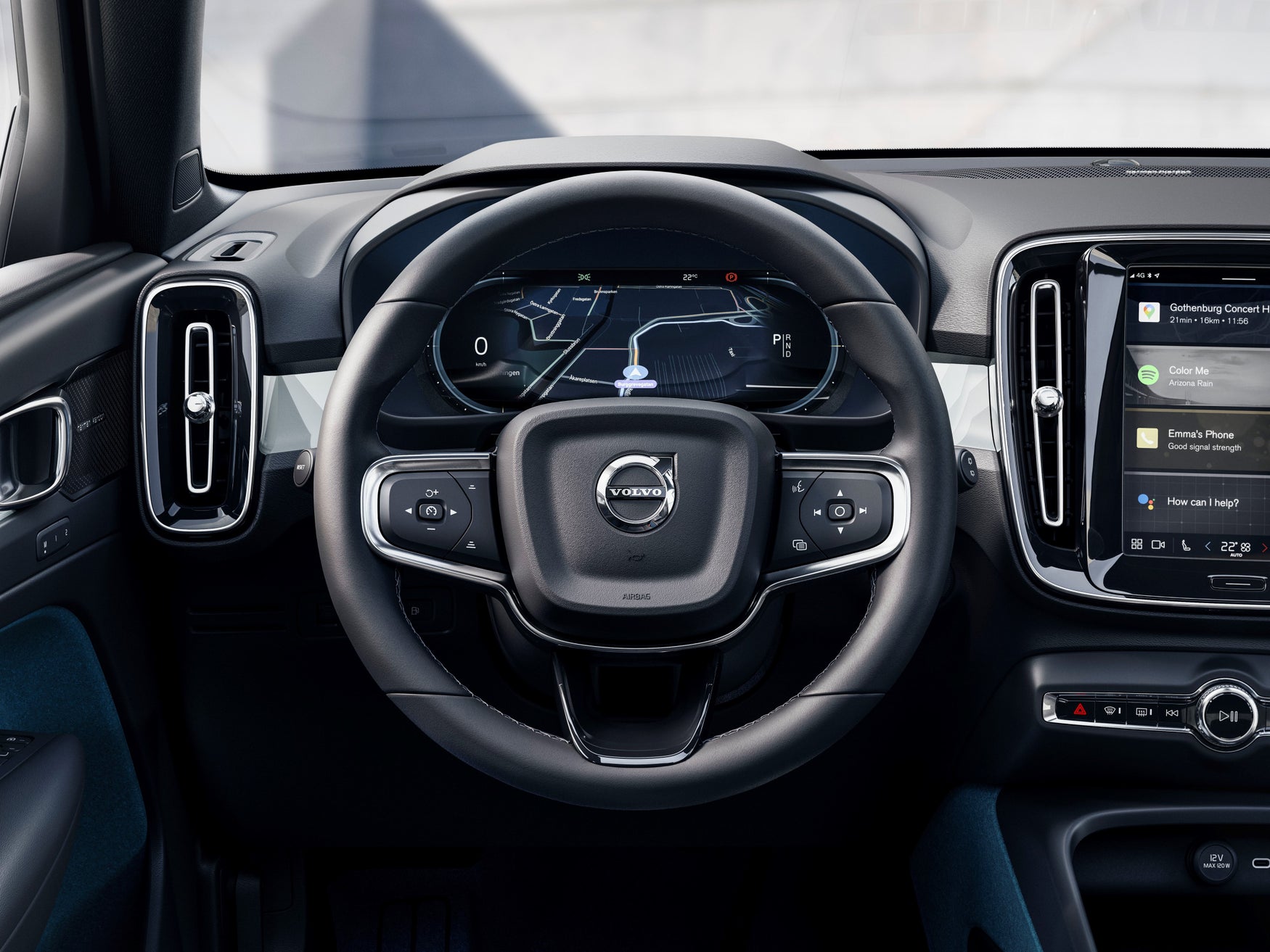 Volvo C40 Recharge interior
