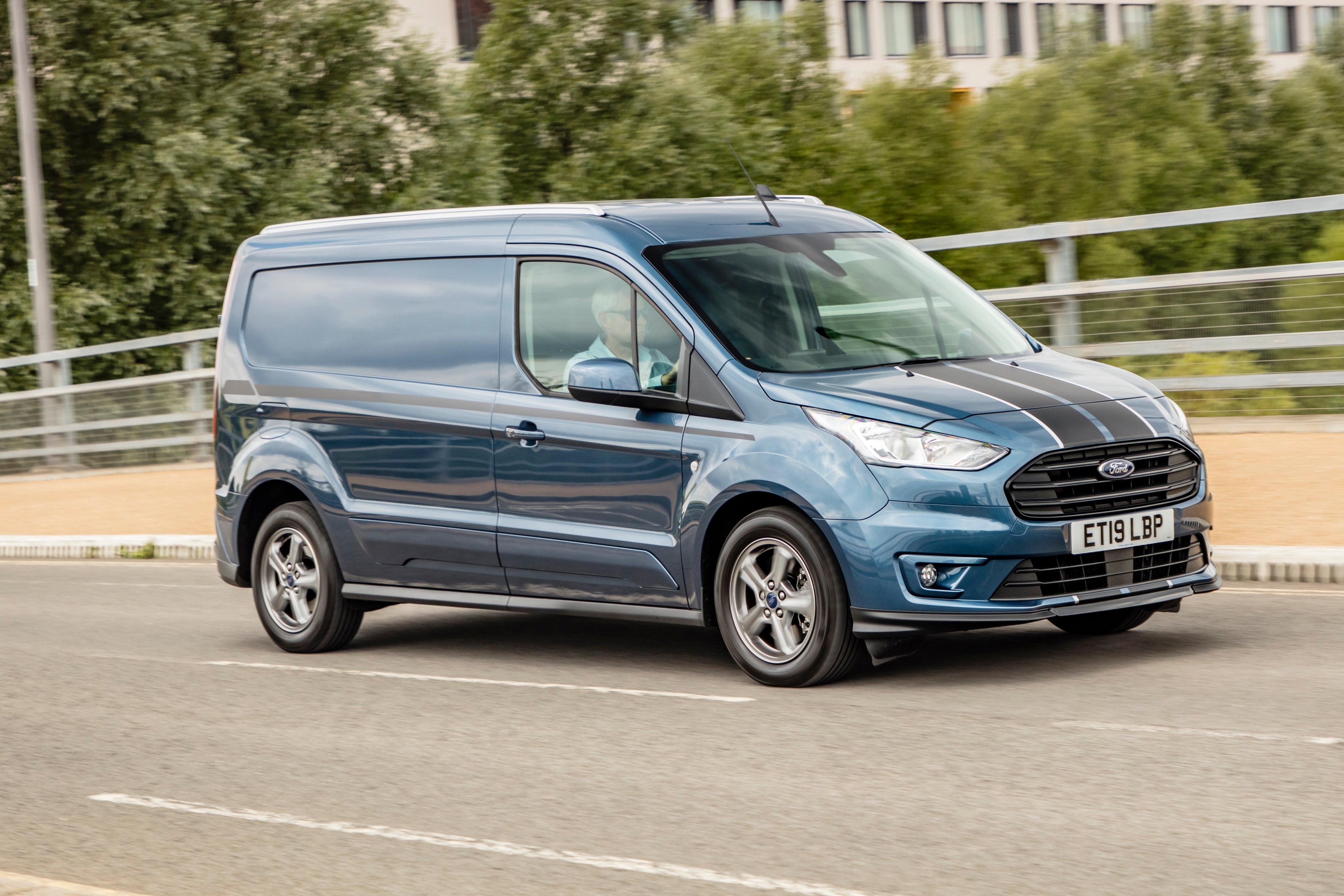 Ford Transit Connect driving