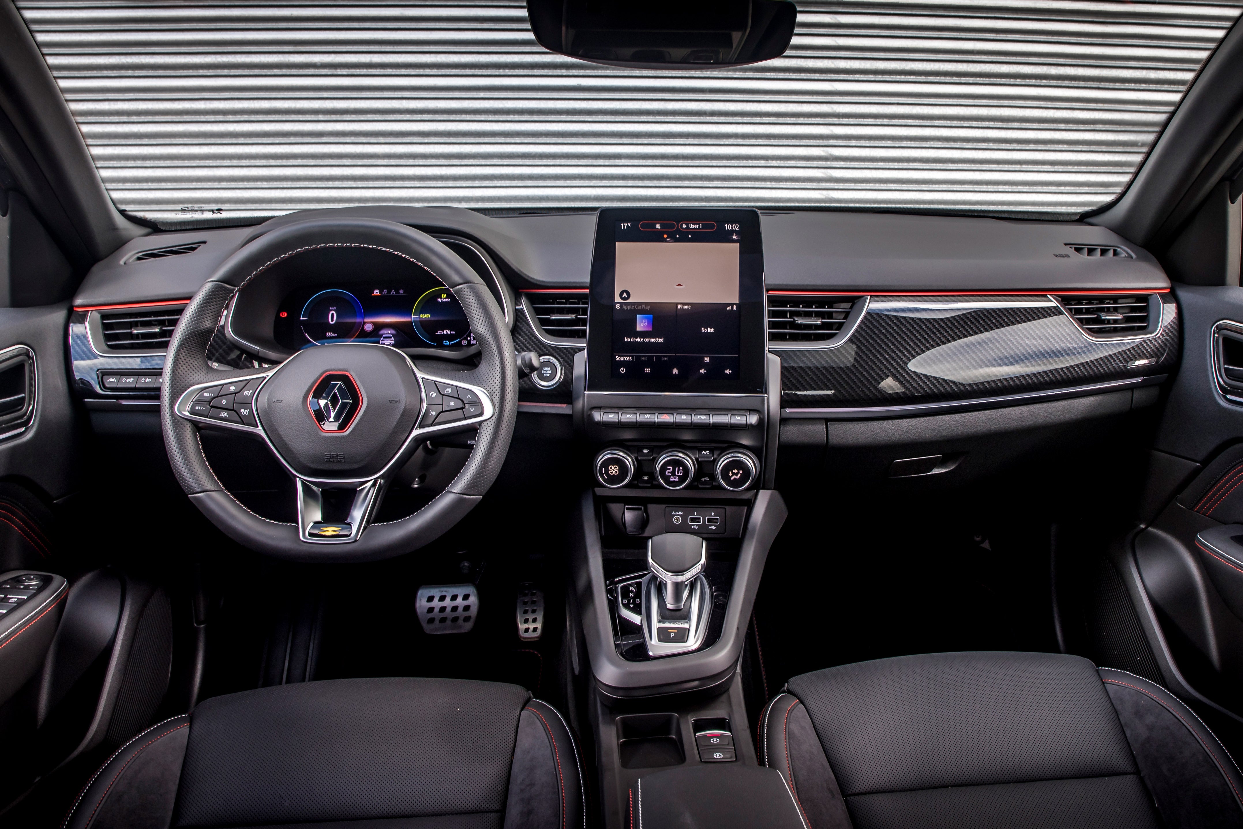 Renault Arkana Review 2022: interior dashboard
