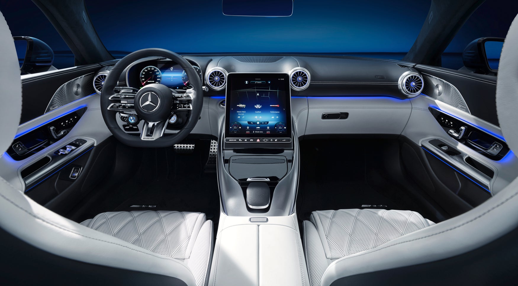 2022 Mercedes SL dashboard