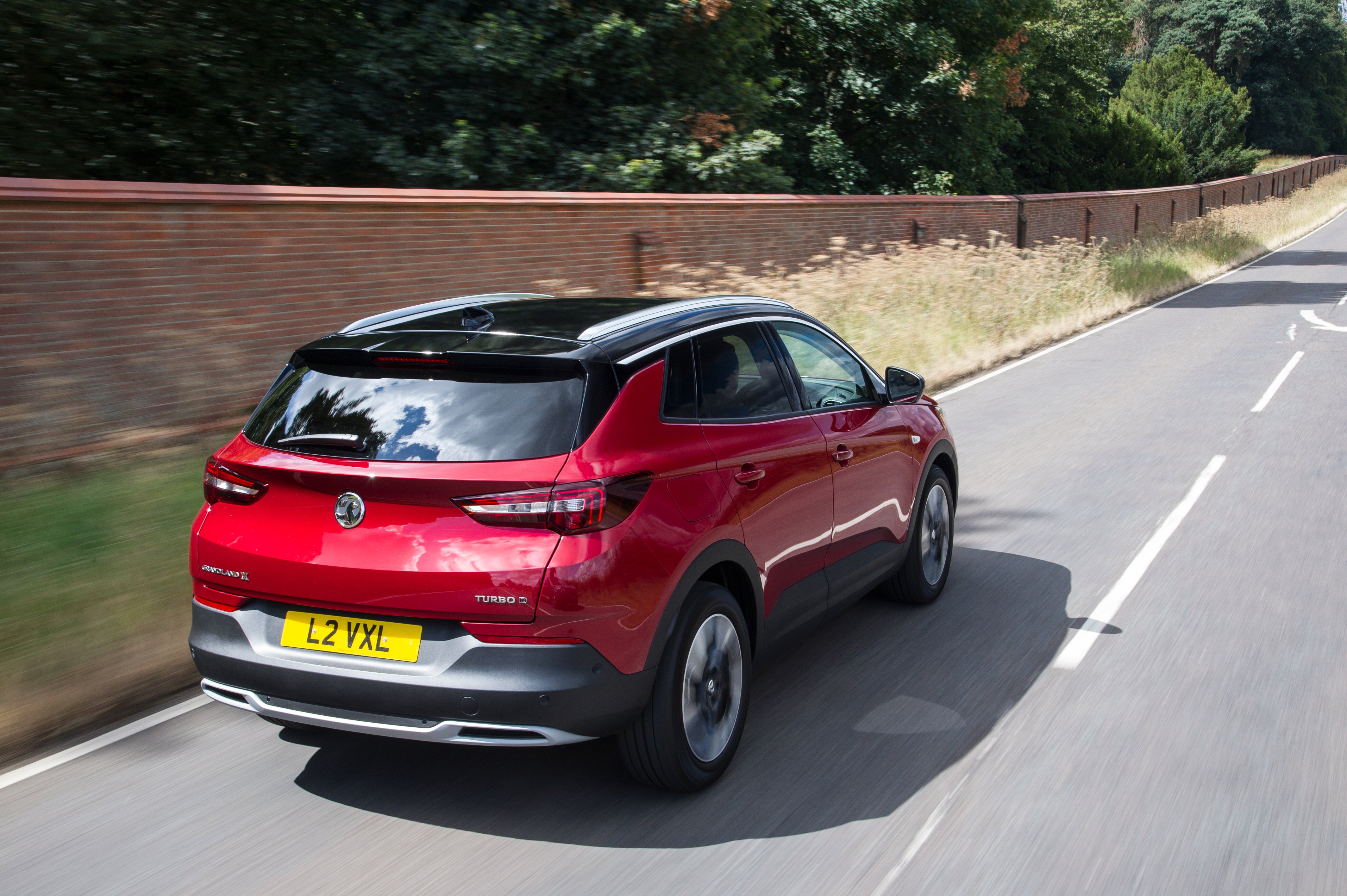 Vauxhall Grandland X Review 2022 Rear Side View