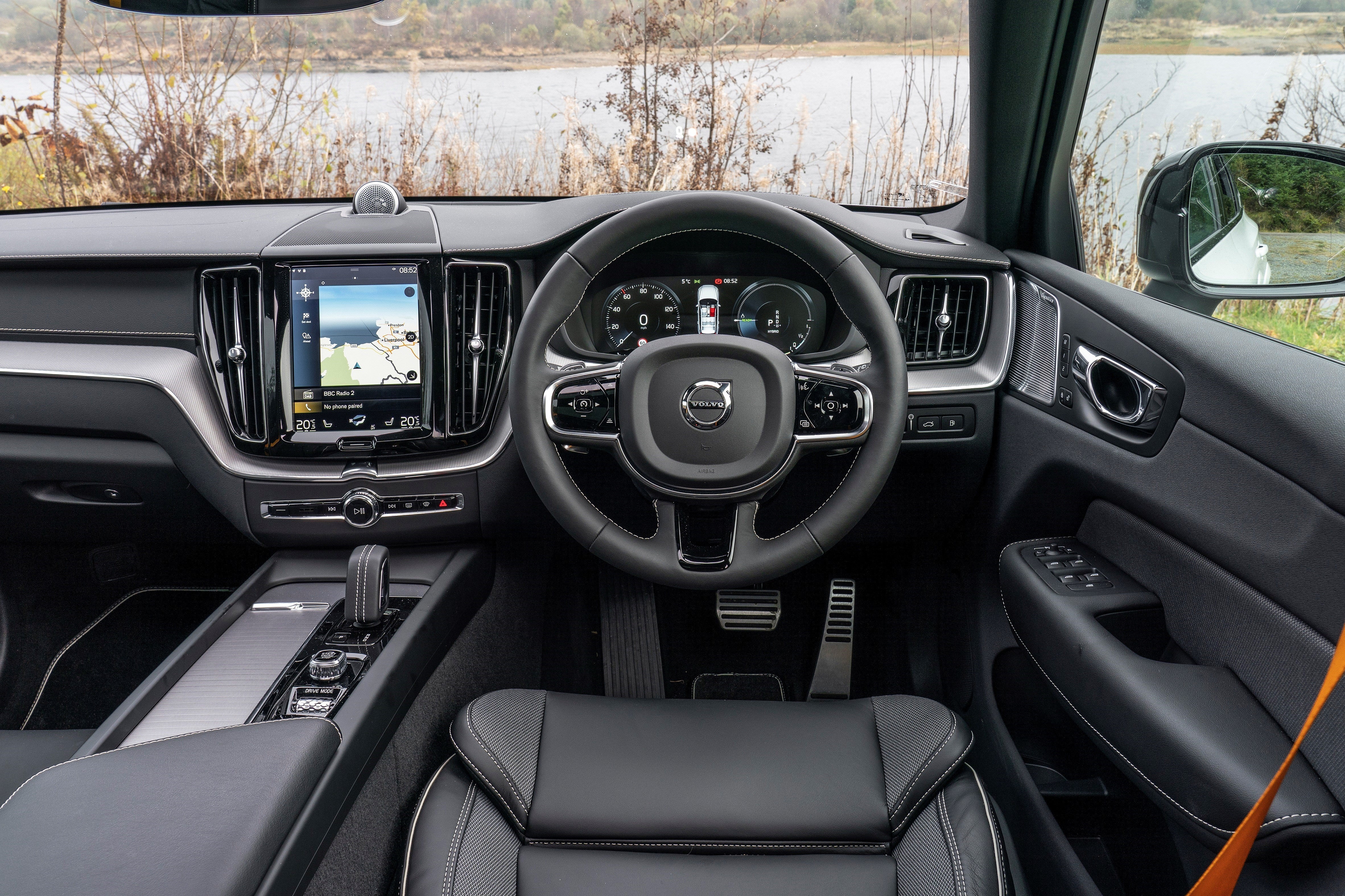 Volvo XC60 Review 2022 dashboard and interior