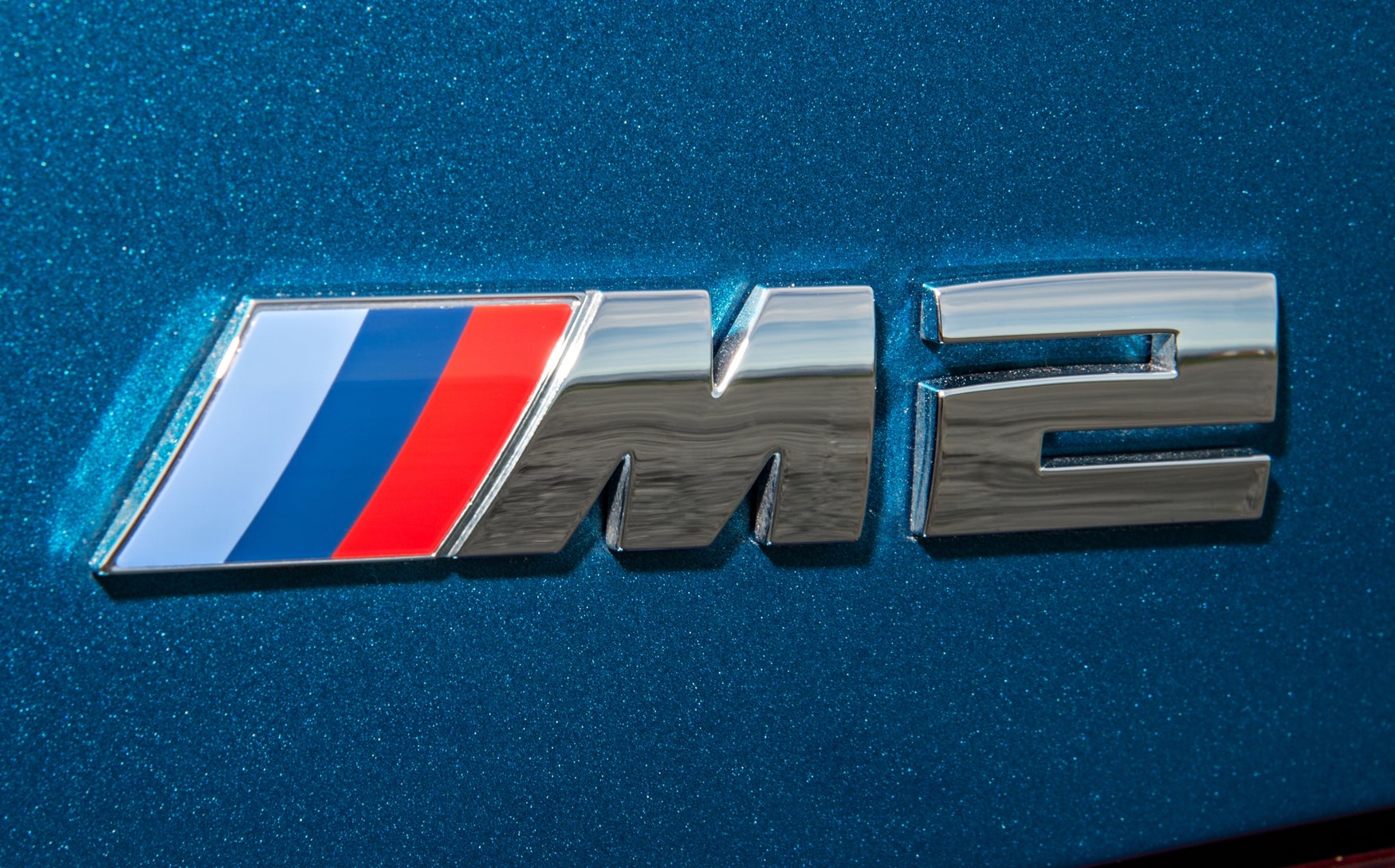 BMW M2 badge cropped