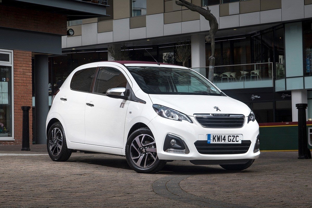 Peugeot 108 frontright exterior static