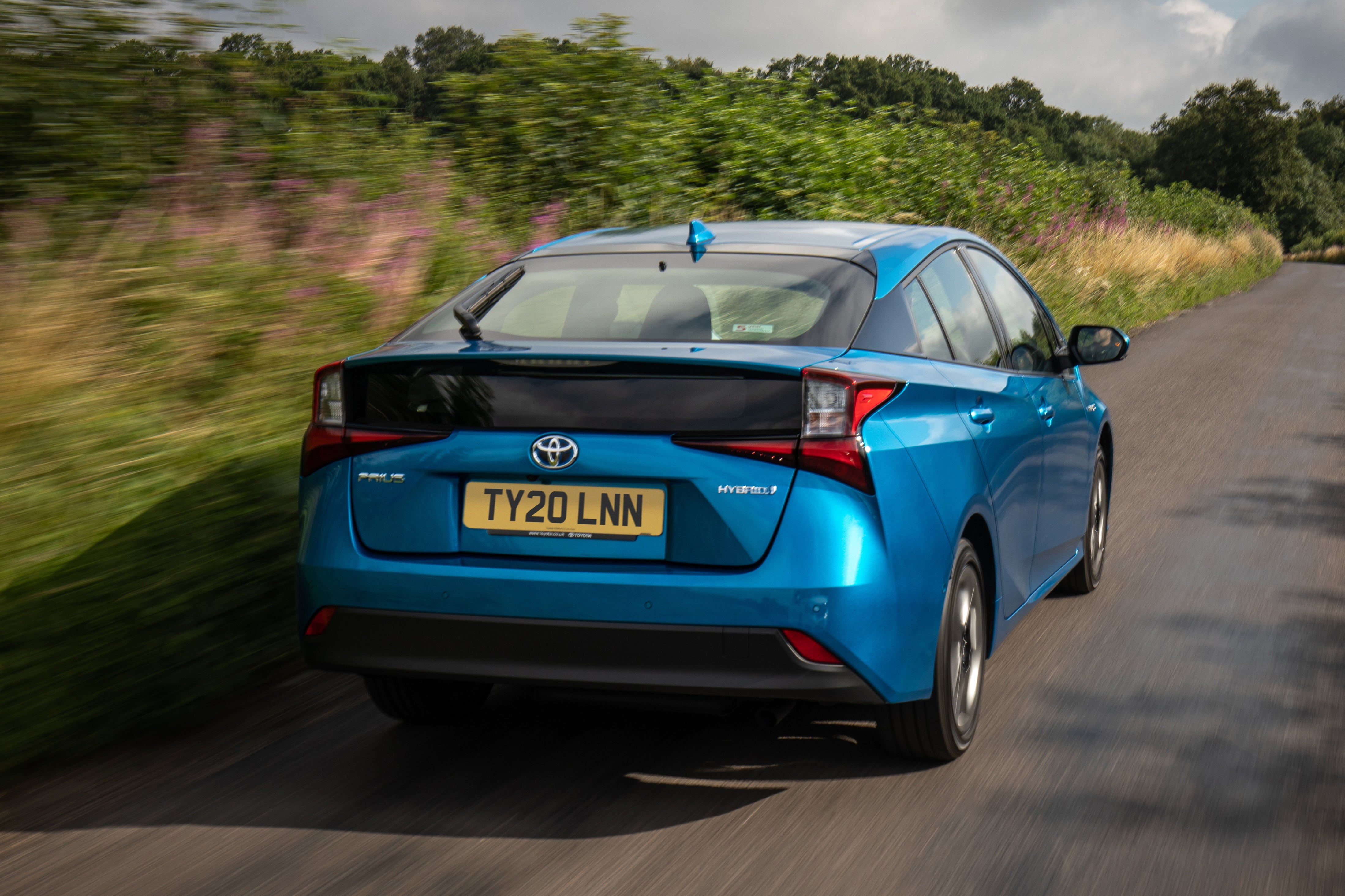 Toyota Prius Review 2022: rear dynamic