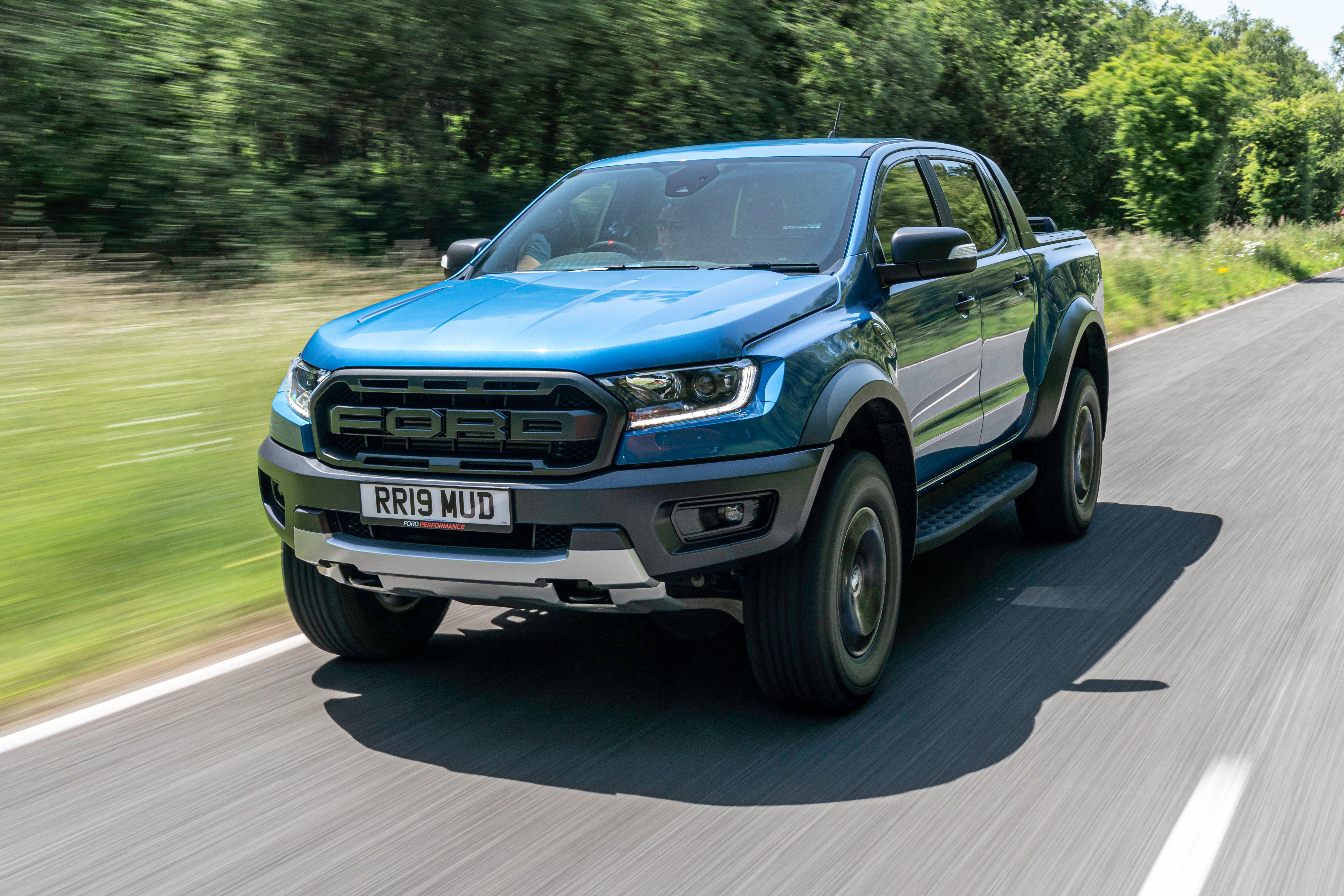 Ford Ranger Raptor blue