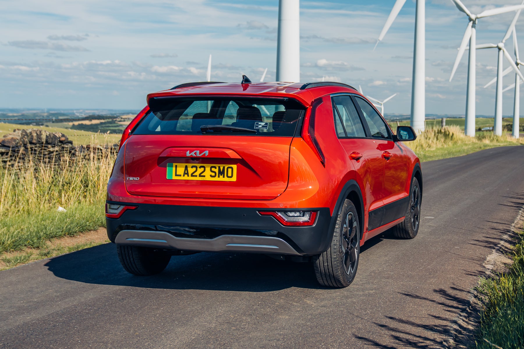 Kia Niro EV Review 2022: rear static