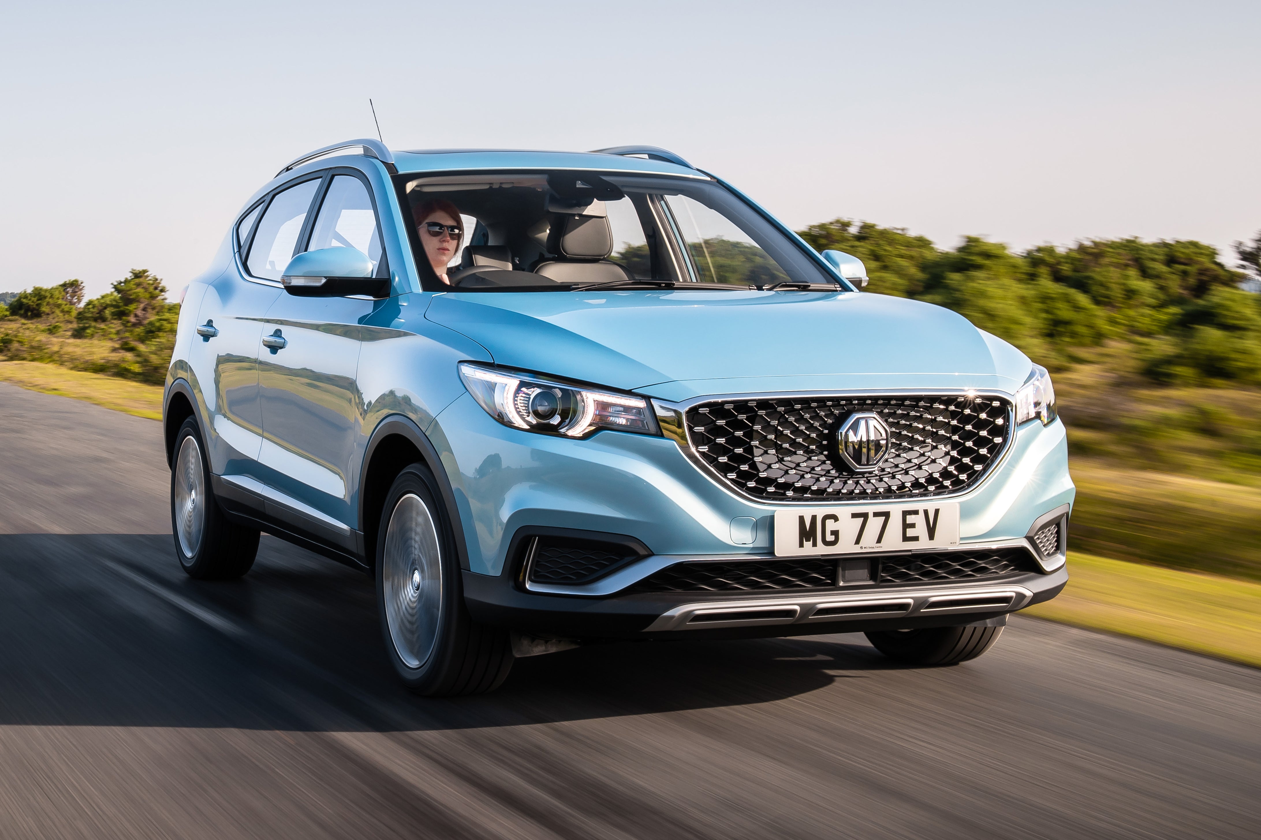MG ZS EV Review 2021 front right exterior