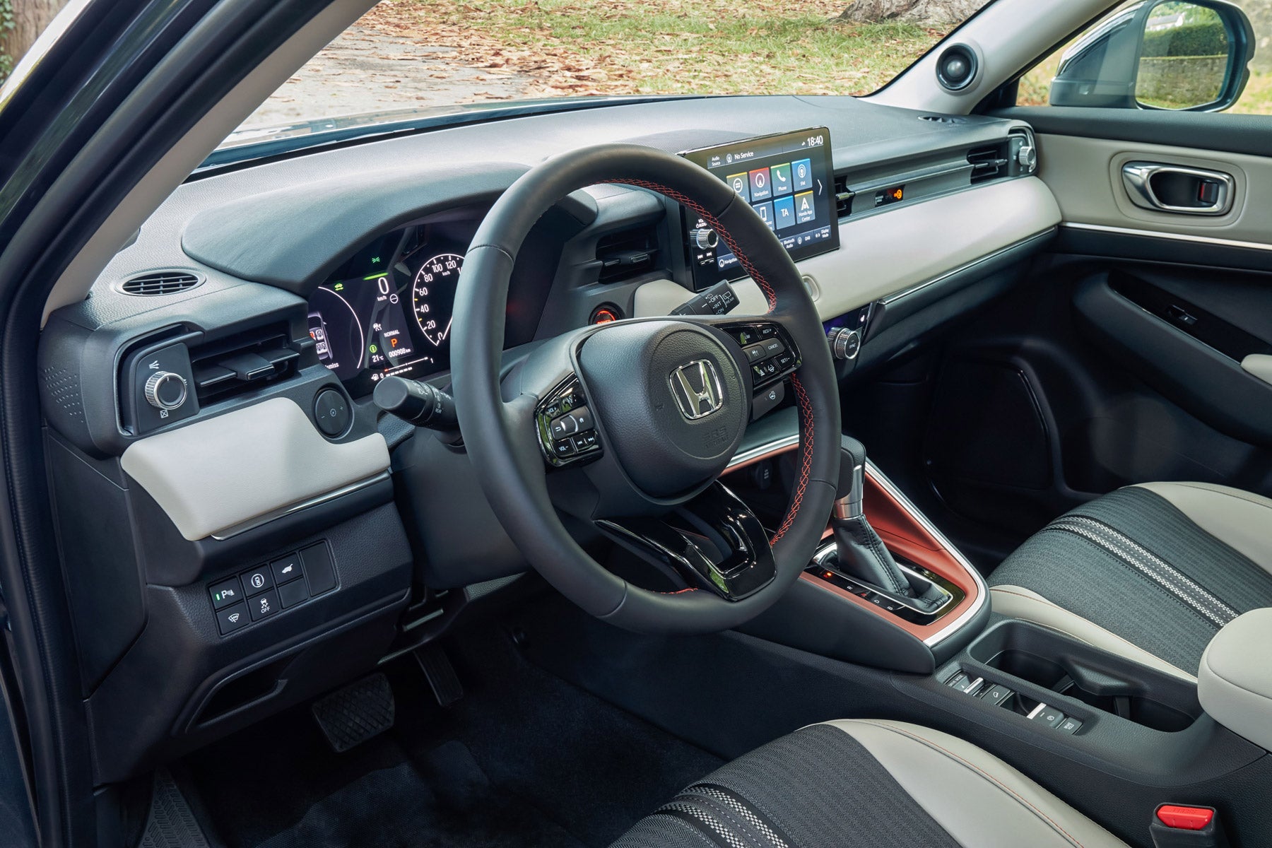 Honda HR-V Review 2022: interior dashboard