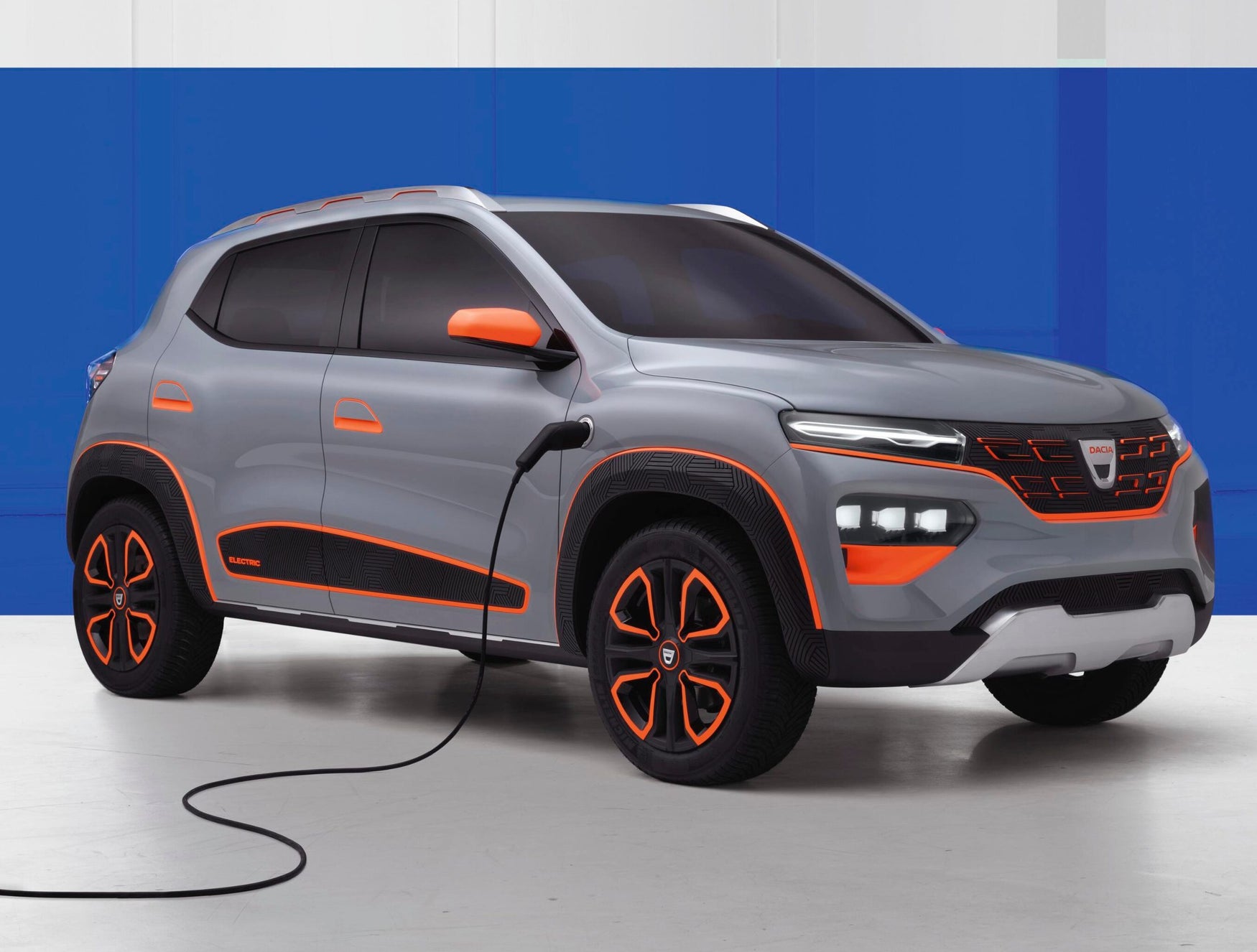 2022 Dacia Spring Electric front-three quarter