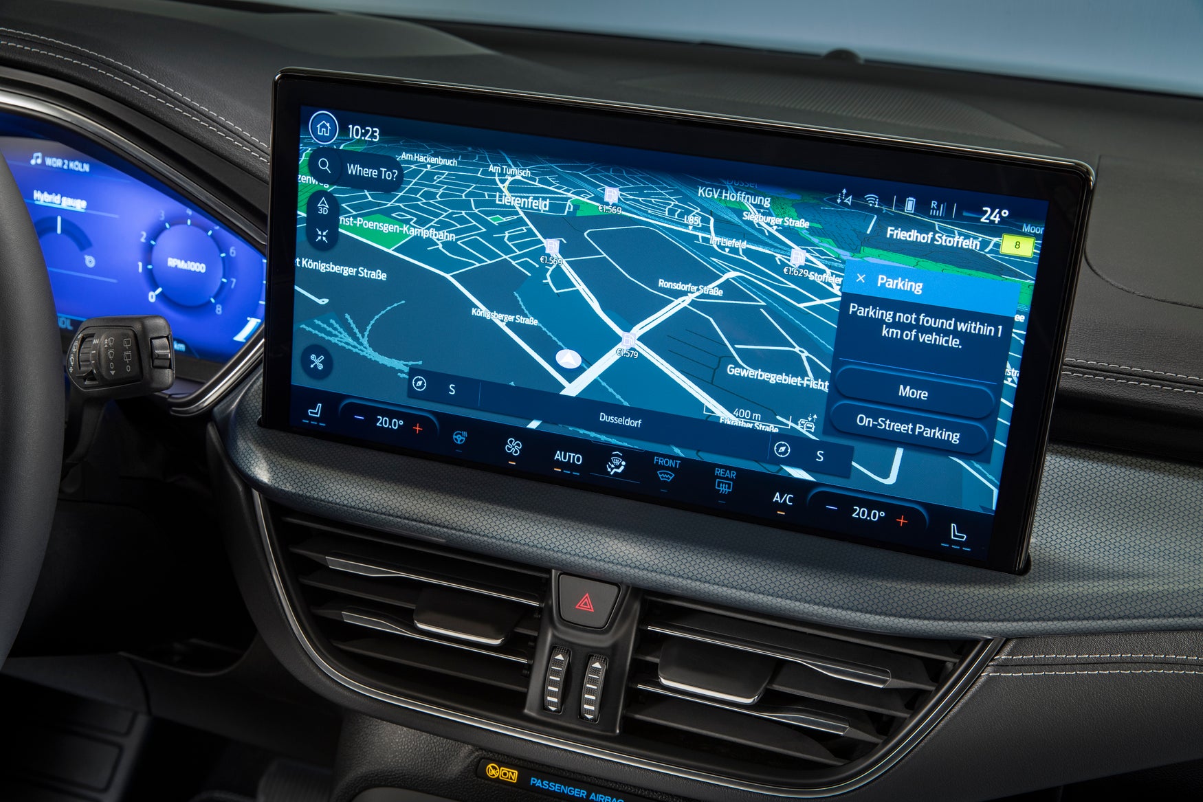 Ford SYNC4 infotainment touchscreen