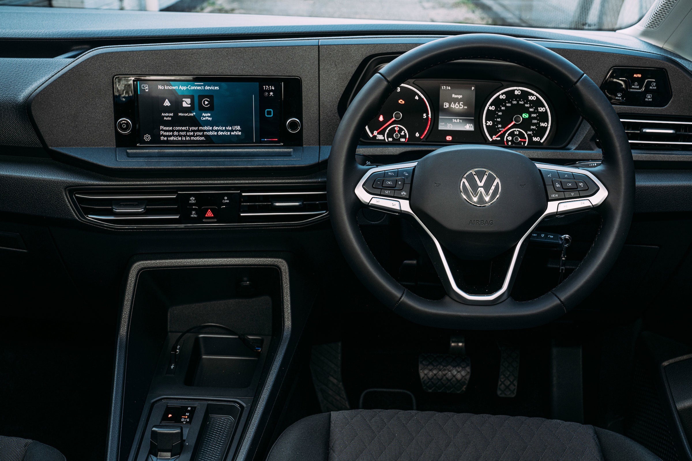 Volkswagen Caddy Review 2022 interior dashboard
