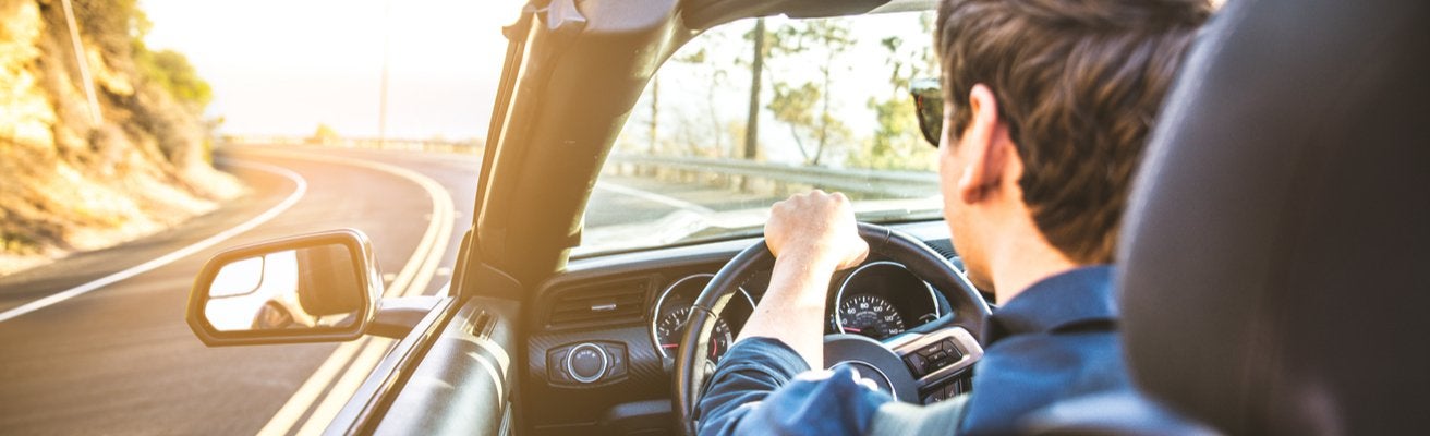 Driving in summer