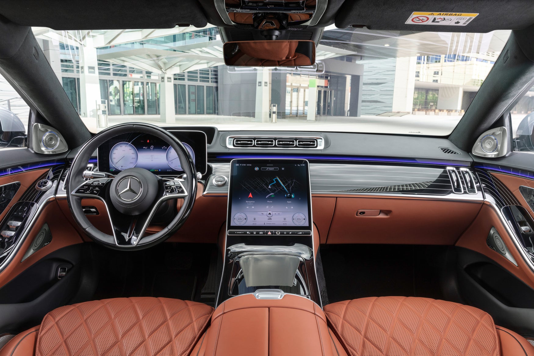 2021 Mercedes-Benz S-Class interior