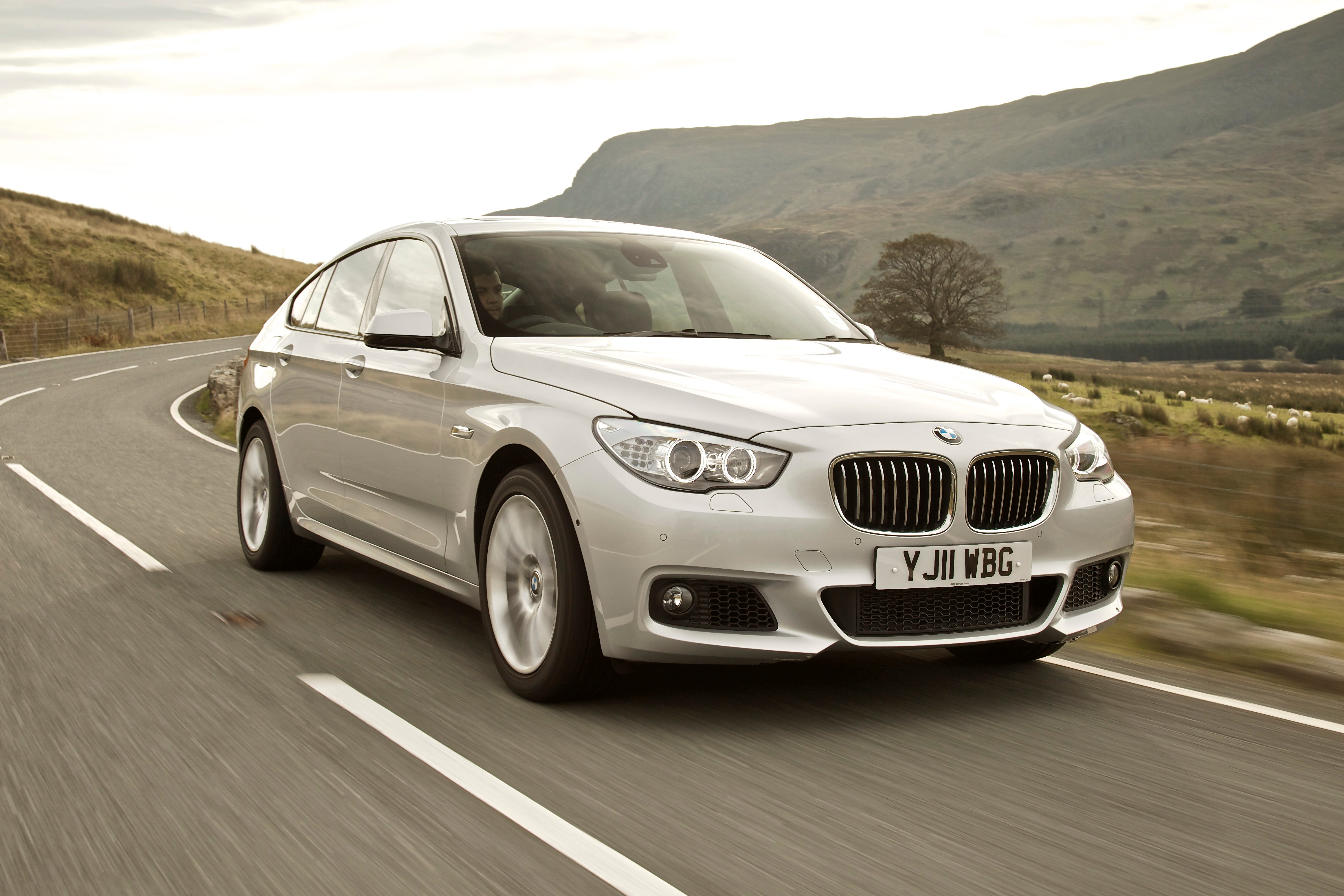 BMW 5 Series GT Driving Front 