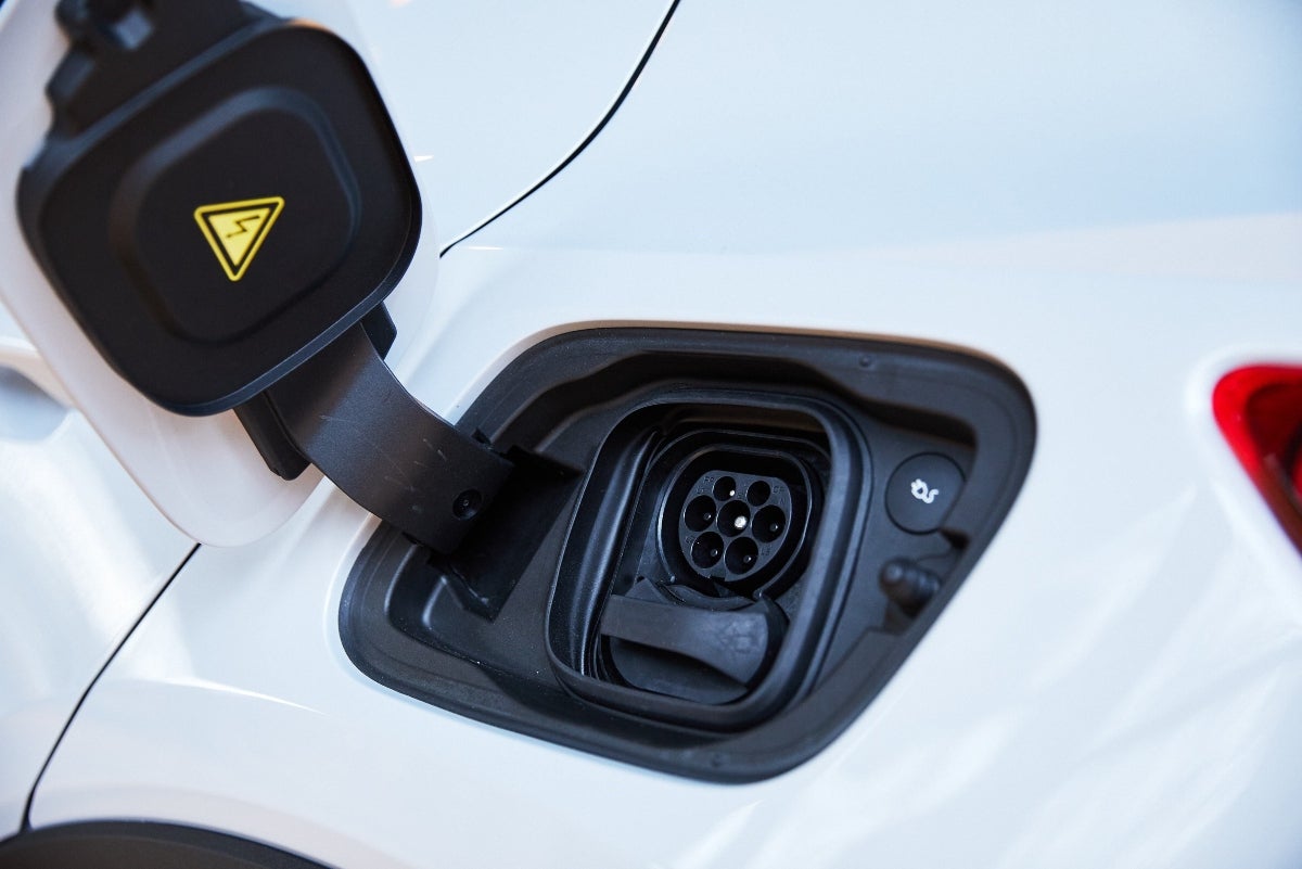 EV charging port