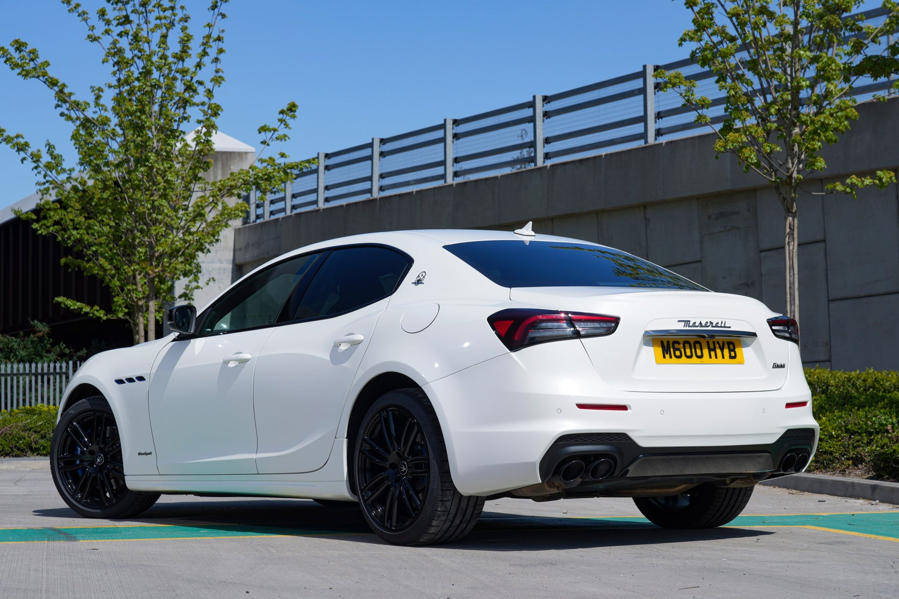 New 2021 Maserati Ghibli Hybrid rear