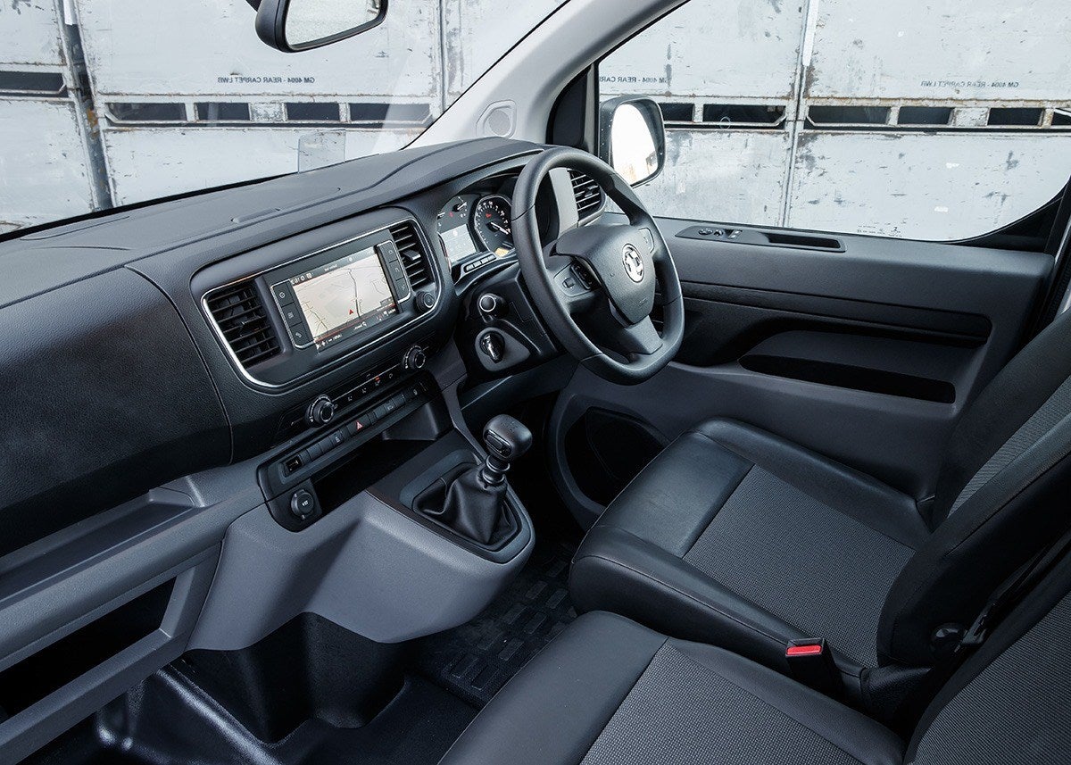 Vauxhall Vivaro Front Interior