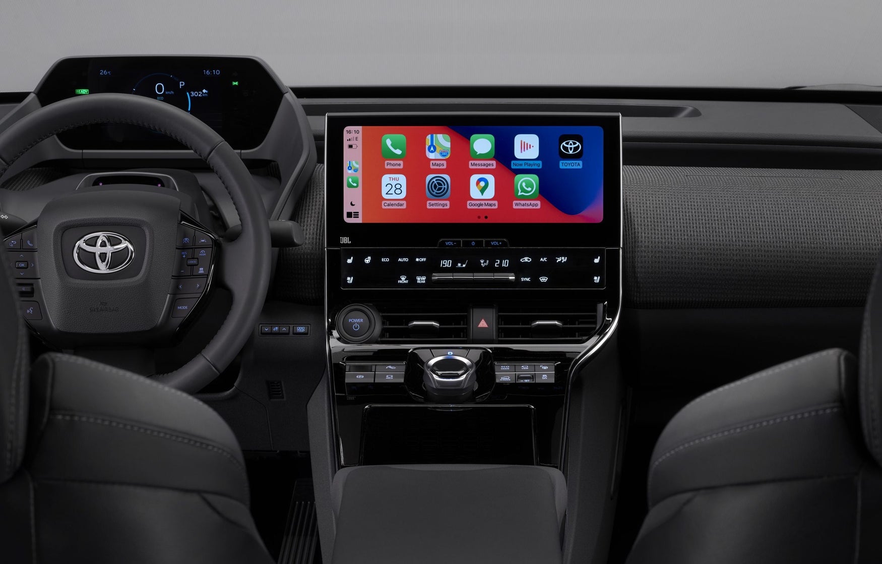 2022 Toyota bZ4X dashboard