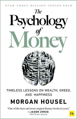 Book cover for The Psychology of Money: Timeless lessons on wealth, greed, and happiness