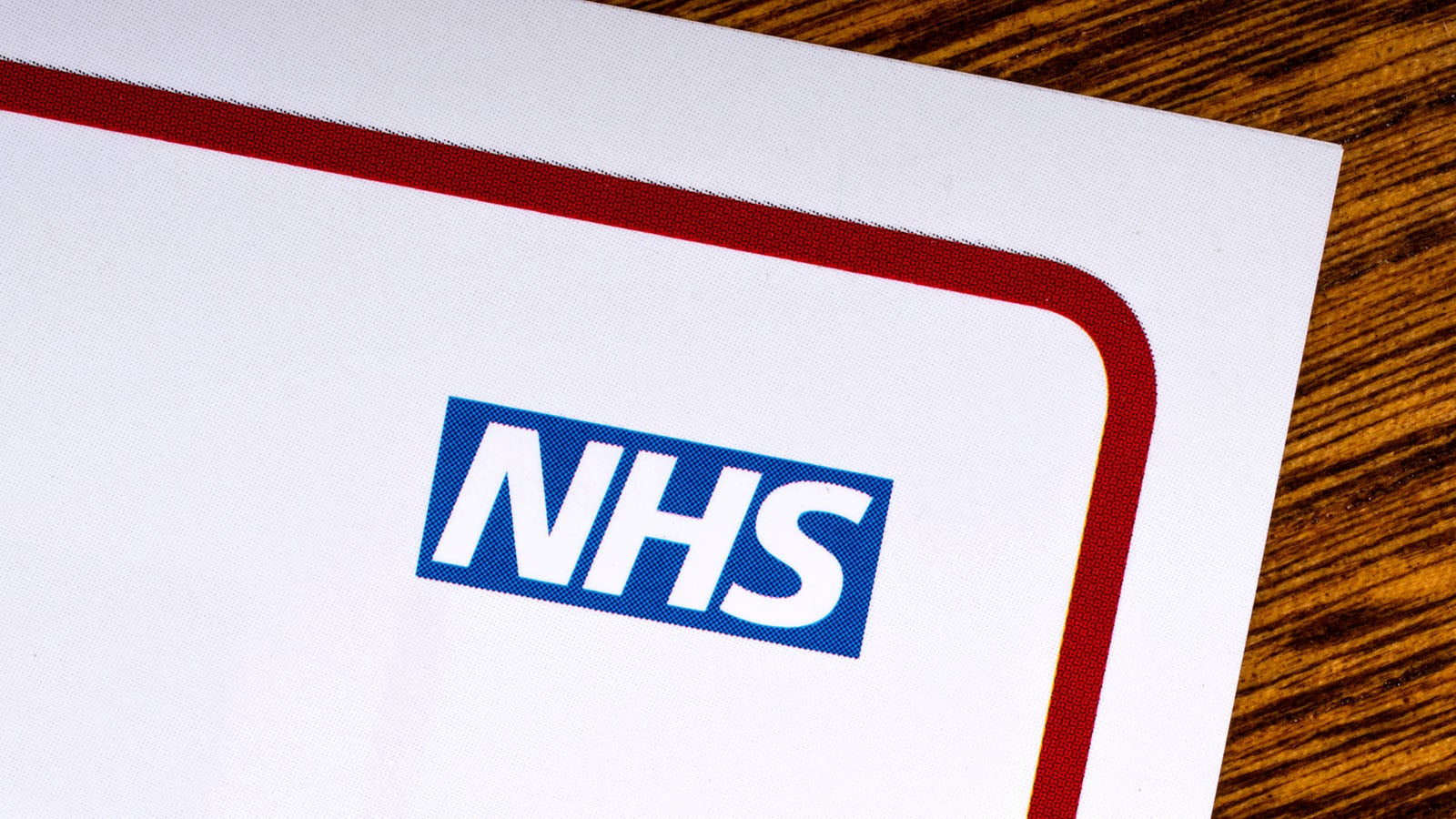 Image of NHS logo on letterhead