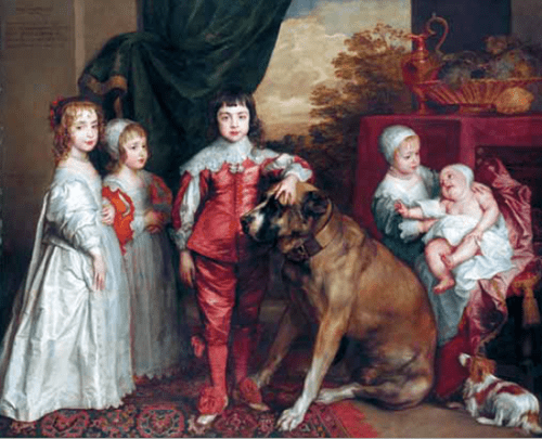 Charles I's children Van Dyke painting