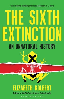 good books non fiction Book cover for The Sixth Extinction