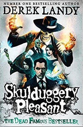 Book cover for Skulduggery Pleasant