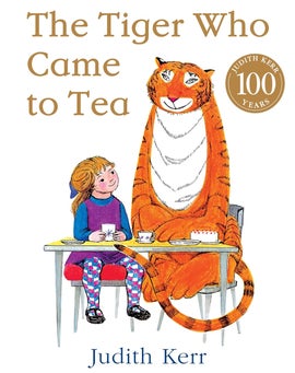 Book cover for The Tiger Who Came to Tea