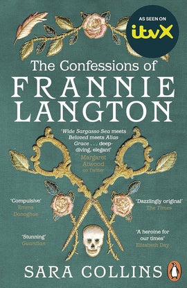 Book cover for The Confessions of Frannie Langton
