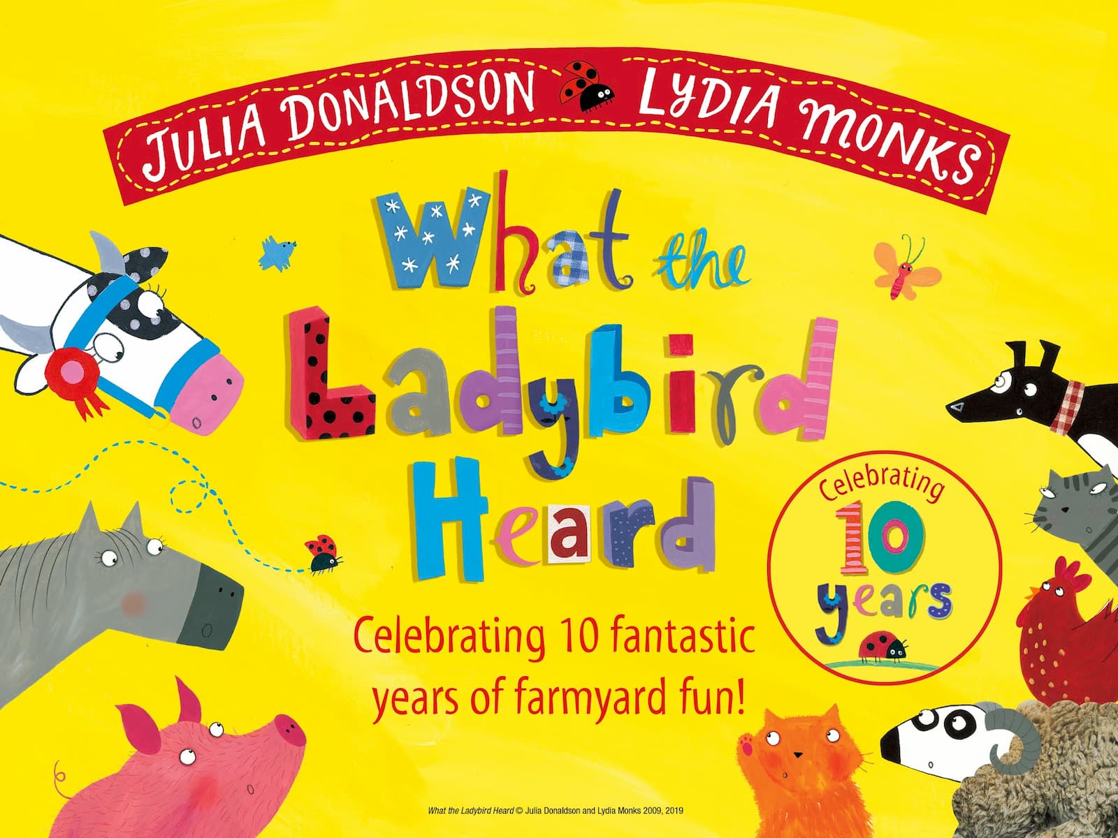 What the Ladybird Heard celebrating 10 years
