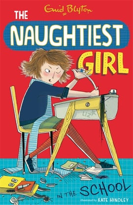 Book cover for The Naughtiest Girl in the School