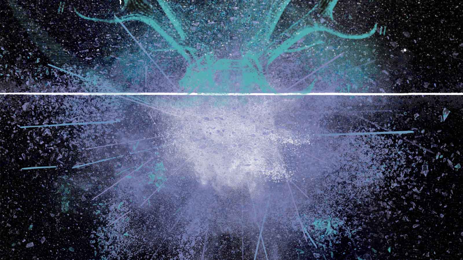 illustration of an explosion