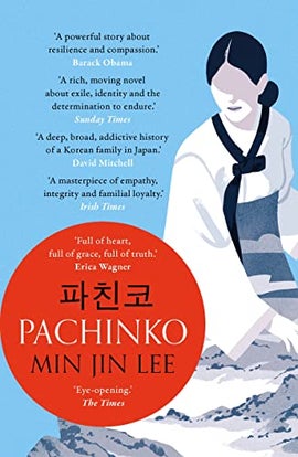 recent historical fiction books Book cover for Pachinko