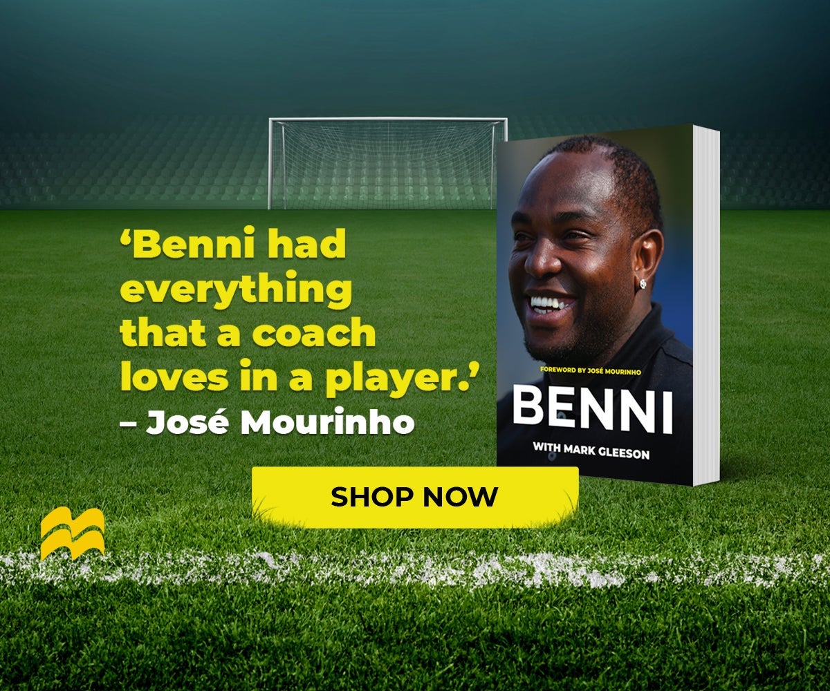 Book cover for Benni by Benni McCarthy and Mark Gleeson