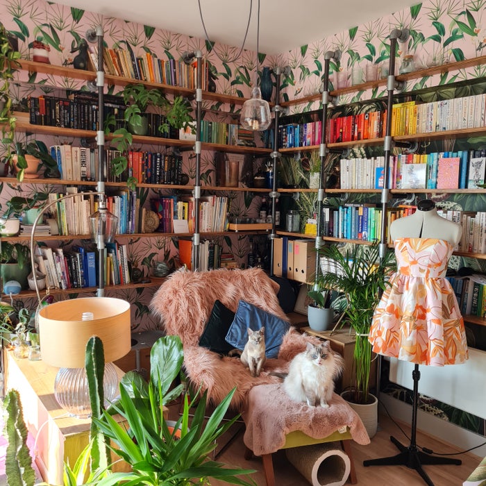 Louise's bookshelves