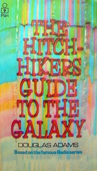 Hitchhikers Guide to the Galaxy original cover
