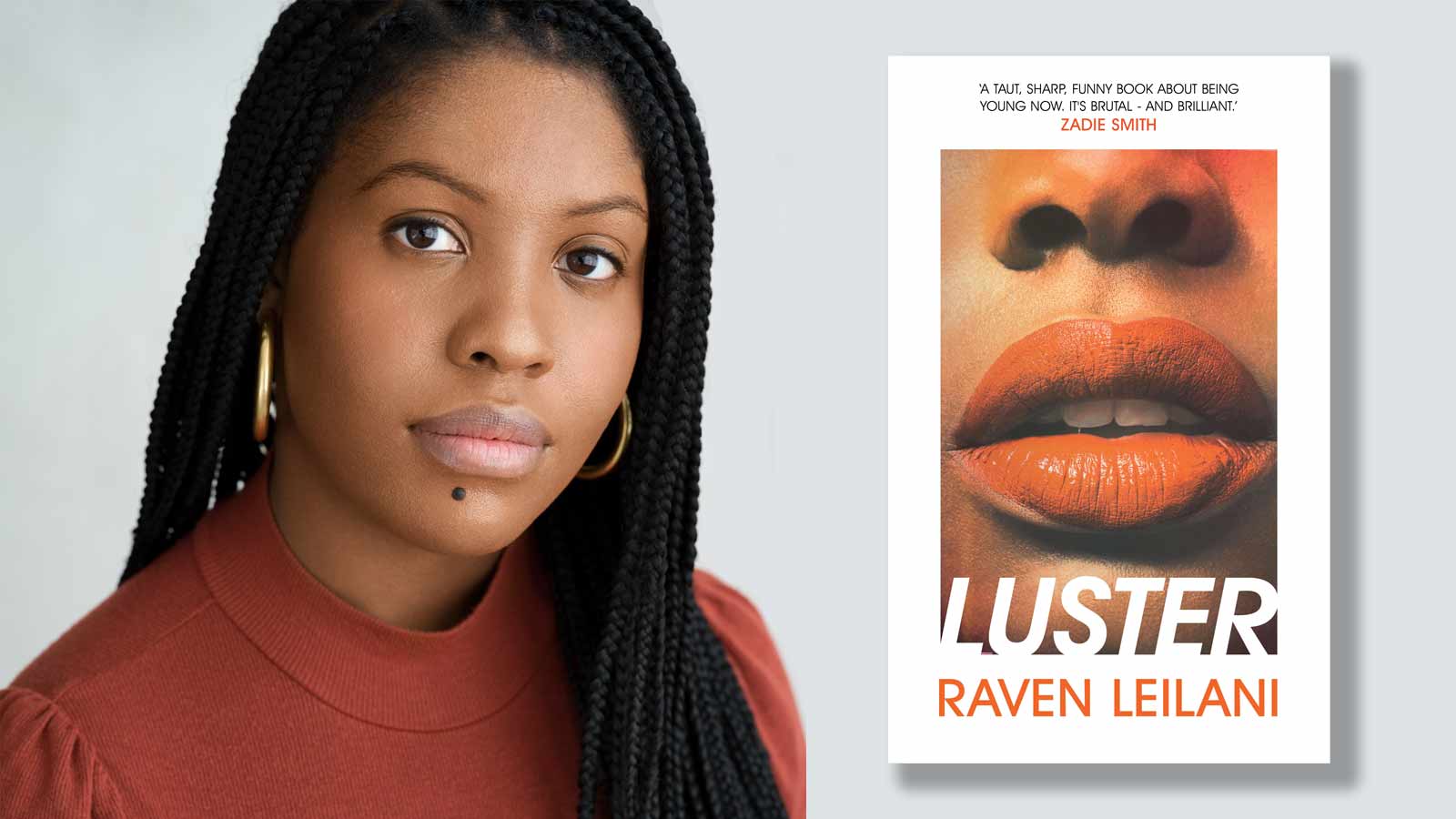 Raven Leilani and the cover of Luster