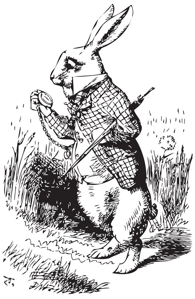 John Tenniel's White Rabbit