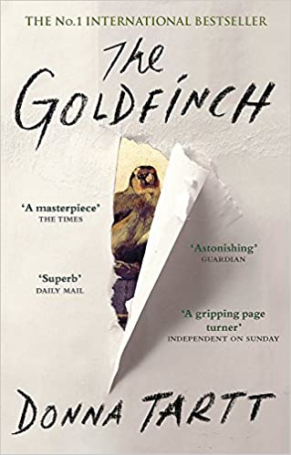 Book cover for The Goldfinch