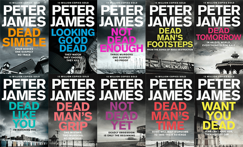 Peter James Roy Grace book covers