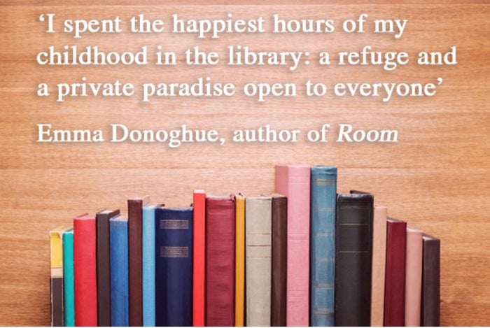 Emma Donoghue Library quote