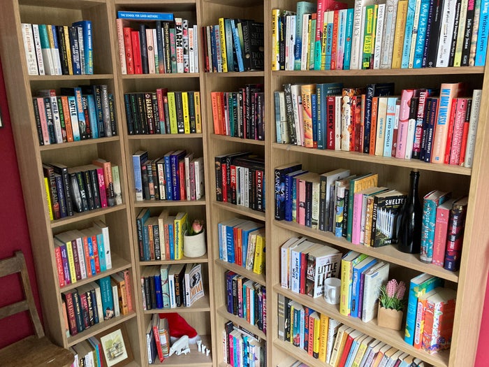Emma's bookshelves