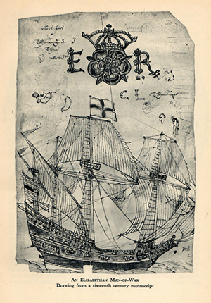 Spanish armada English ship