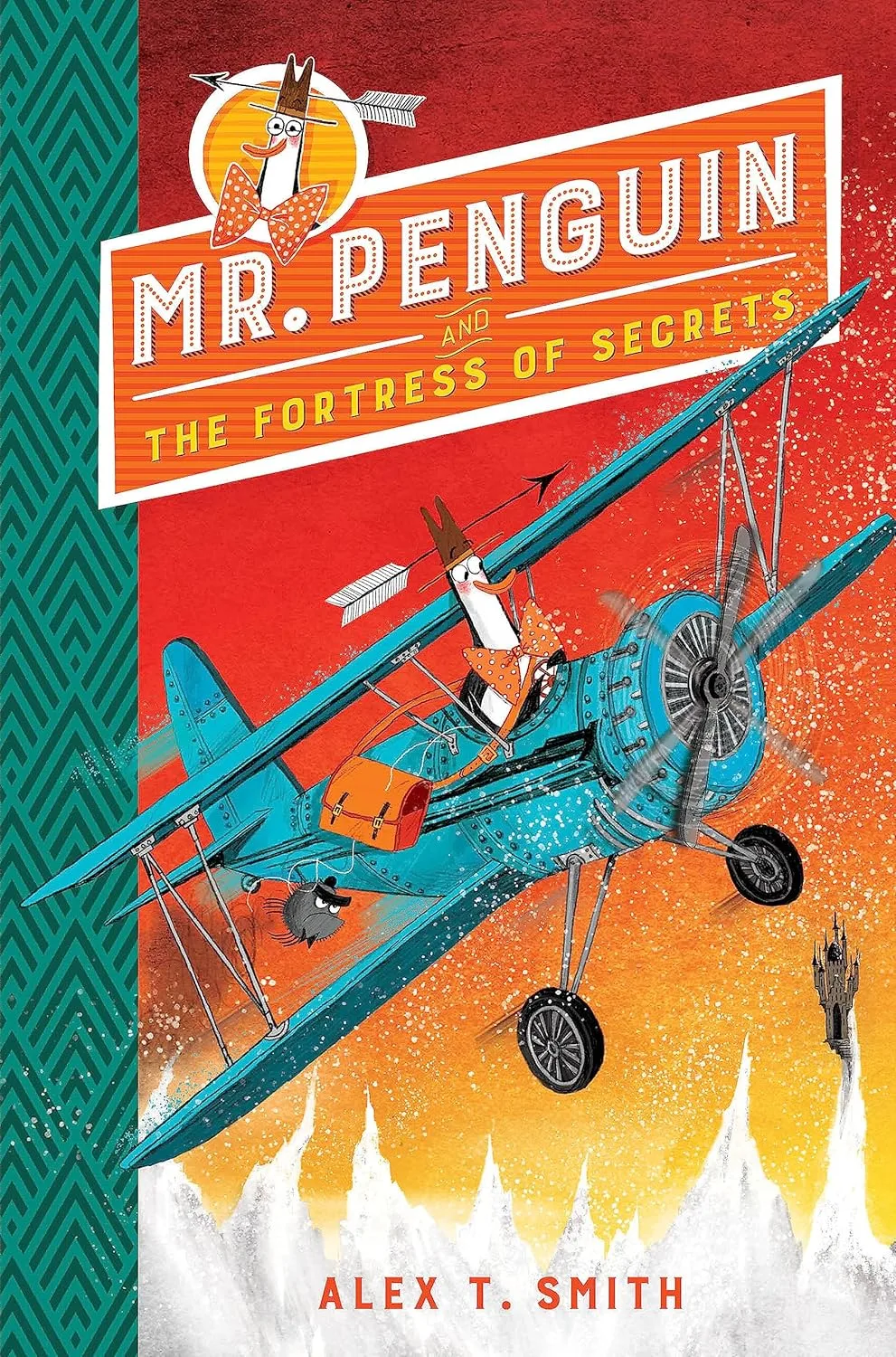 Book cover for Mr Penguin and the Fortress of Secrets