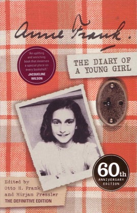 Book cover for The Diary of a Young Girl