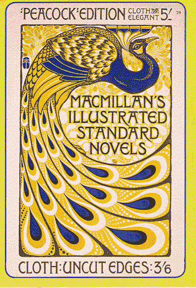 Macmillan Peacock edition advertising poster