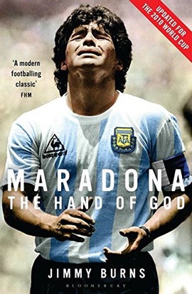 Book cover for Maradona: The Hand of God