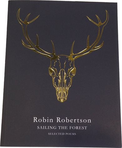 Robin Robertson Sailing the Forest gold foil cover finish